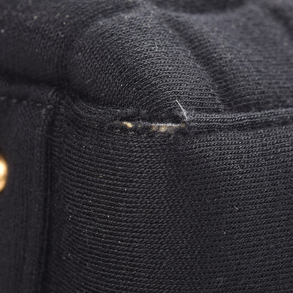 Chanel Jersey Chocolate Bar Quilted Small Tote Black 9 of 11