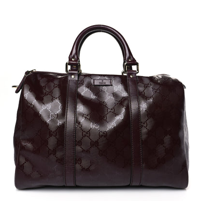 Gucci Imprime Monogram Medium Joy Boston Bordeaux 1 of 9
