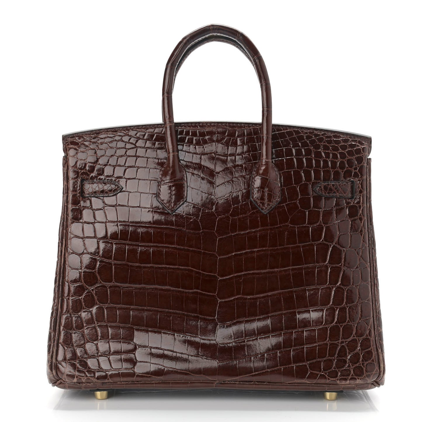 Shiny Niloticus Crocodile Birkin 25 Miel