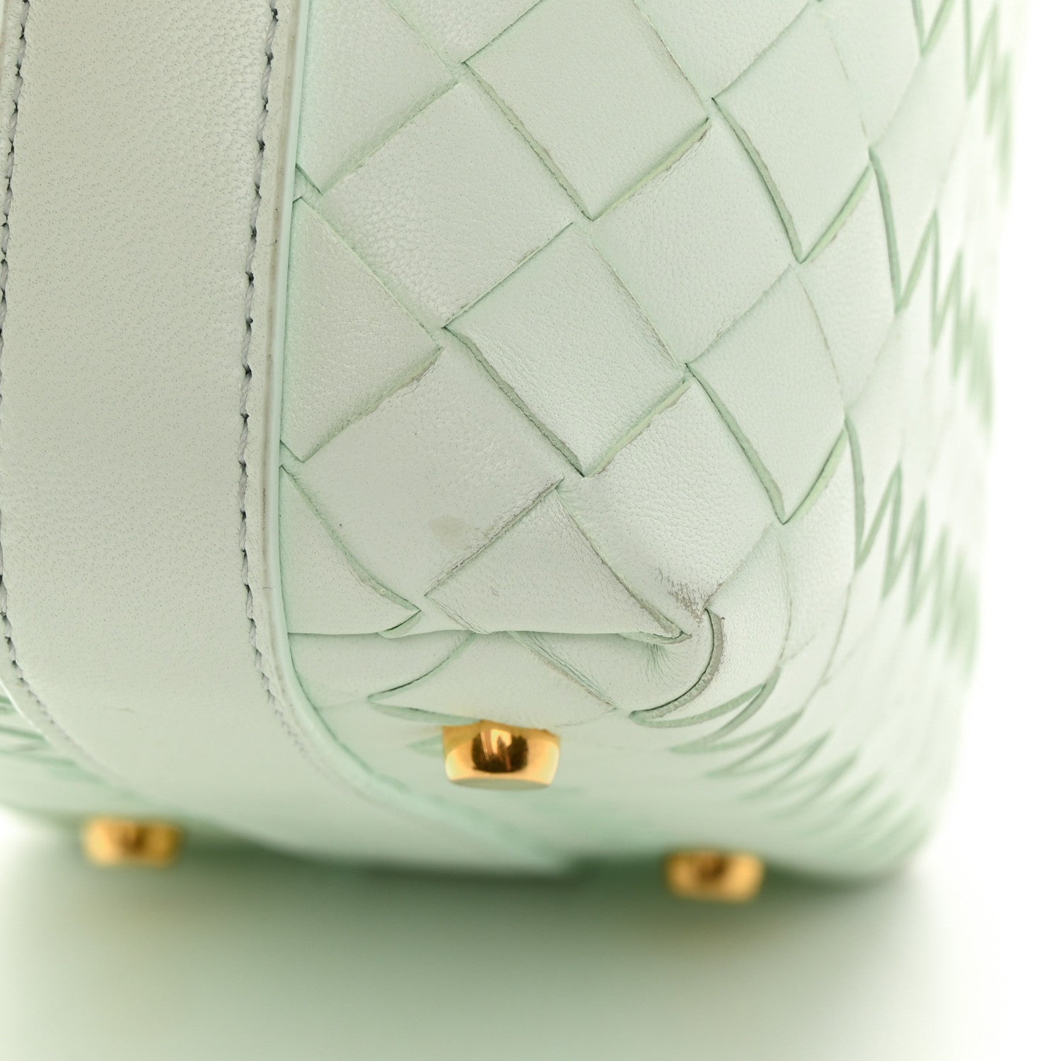 Bottega Veneta Nappa Intrecciato Wallace Shoulder Bag Glacier 13 of 14