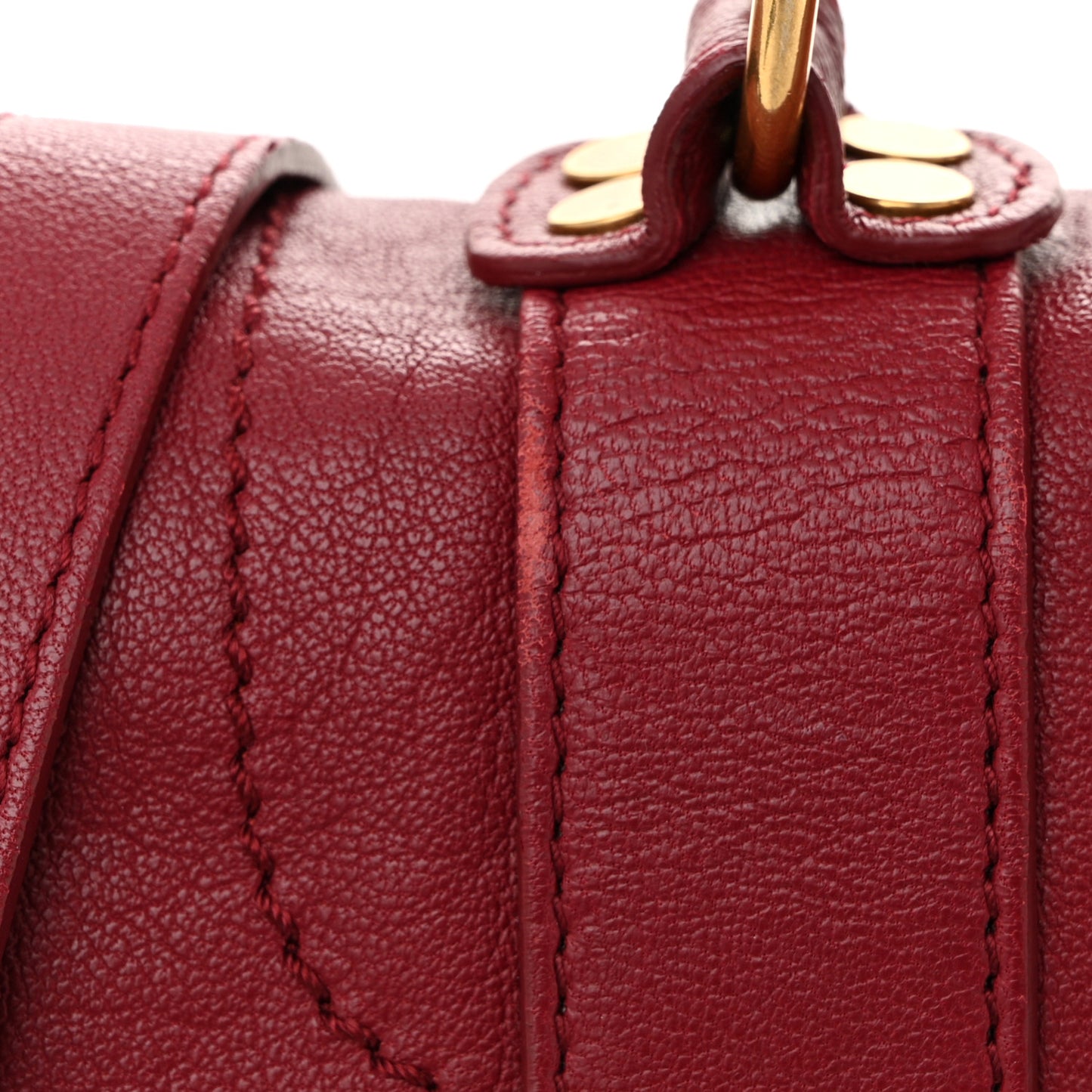 Lambskin Medium PS1 Satchel Raspberry