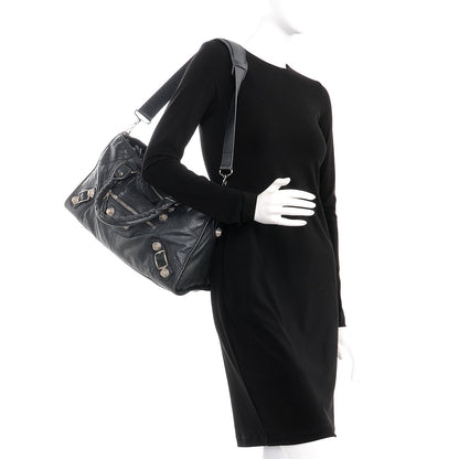 Balenciaga Agneau Giant 21 Silver Hardware Part Time Anthracite 2 of 9