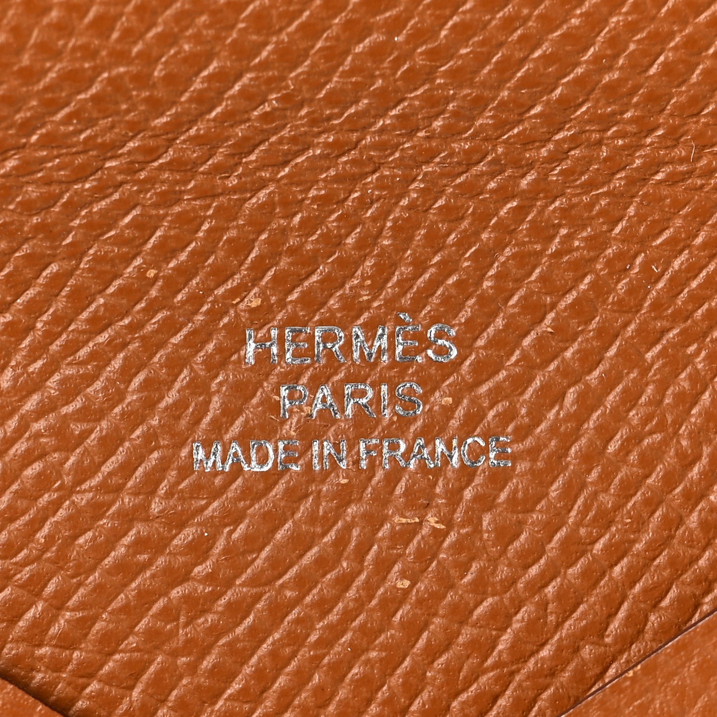 Epsom Calvi Card Case Gold