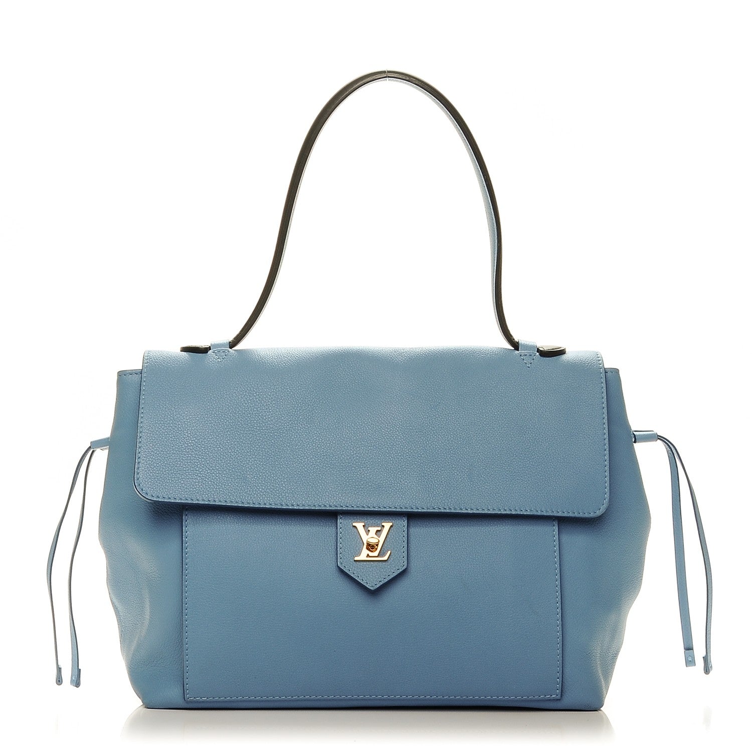 Louis Vuitton Calfskin Lockme PM Bleuet 1 of 9