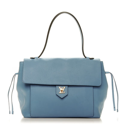 Louis Vuitton Calfskin Lockme PM Bleuet 1 of 9