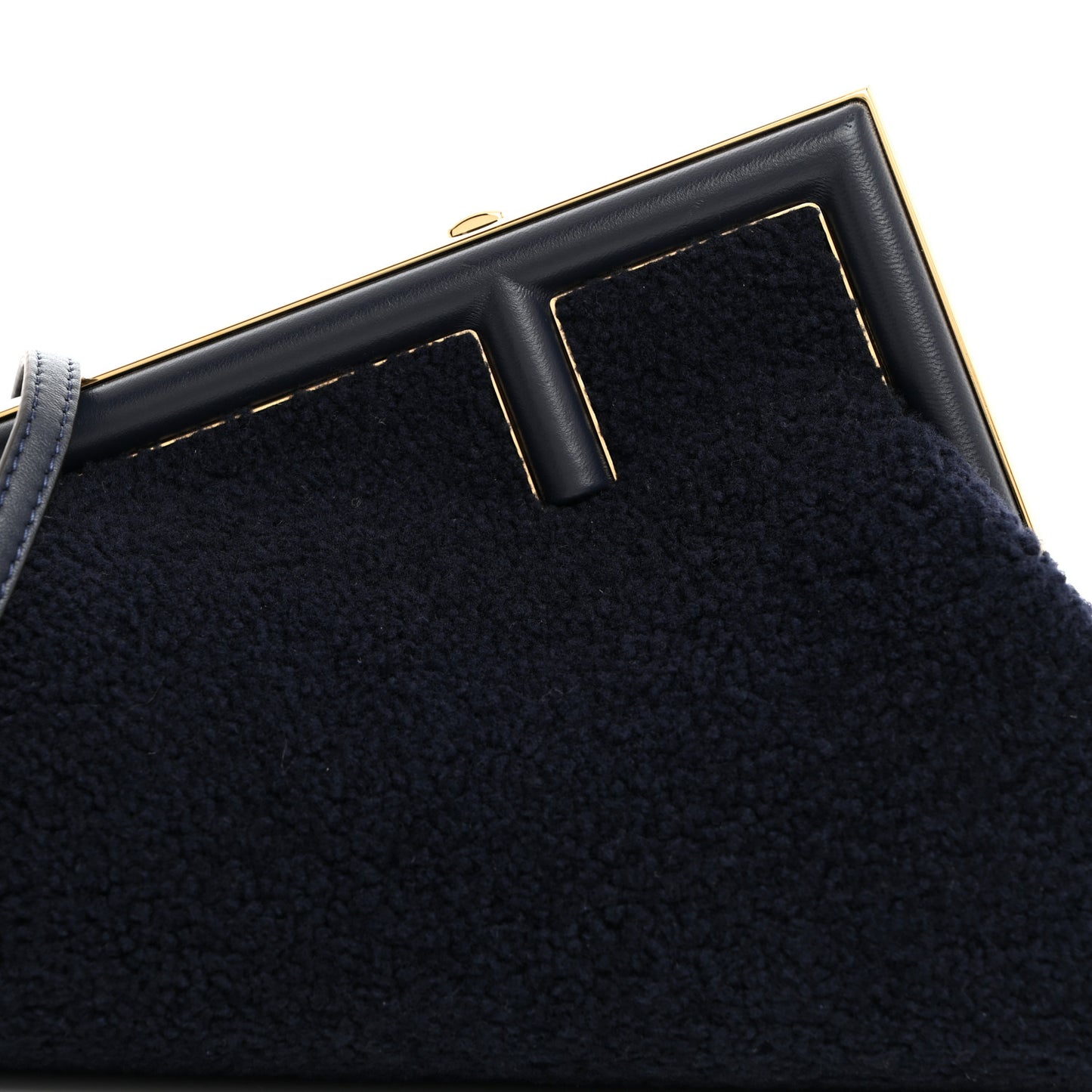 Shearling Small Fendi First Midnight
