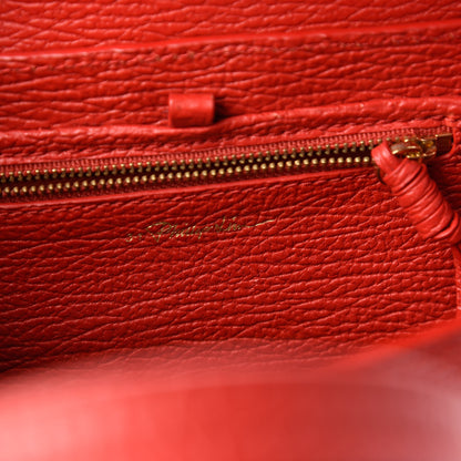 3.1 Phillip Lim Textured Calfskin Mini Pashli Satchel Red 8 of 10