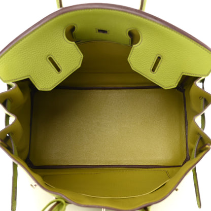 Hermes Togo Birkin 35 Vert Anis 5 of 13