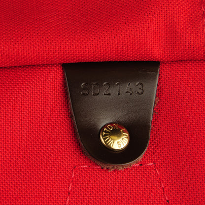 Louis Vuitton Damier Ebene Speedy 35 7 of 8
