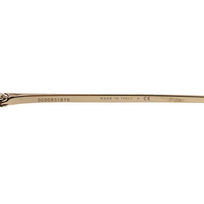 Chanel Metal Pilot Sunglasses 4256 Gold 6 of 8