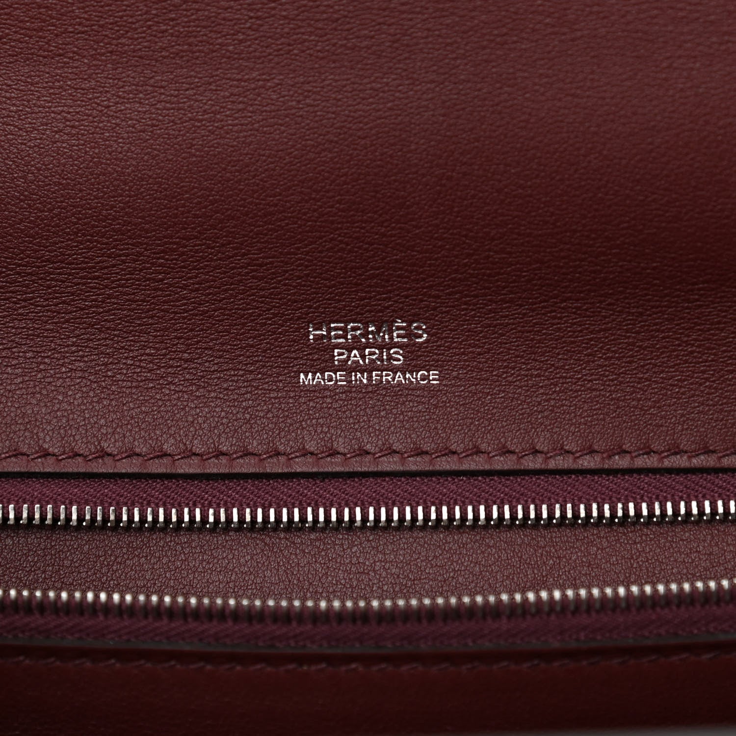 Hermes Togo Swift 24/24 35 Bordeaux Rouge H 6 of 13