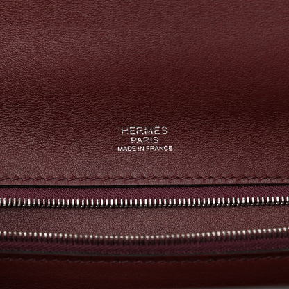 Hermes Togo Swift 24/24 35 Bordeaux Rouge H 6 of 13
