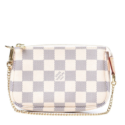 Louis Vuitton Damier Azur Mini Pochette Accessories 1 of 9