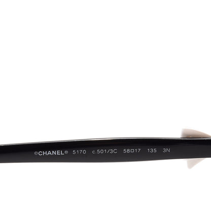 Chanel CC Bow Sunglasses 5170 Black 6 of 8