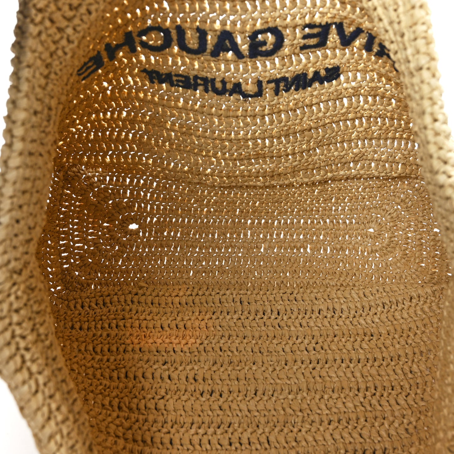 Raffia Rive Gauche Tote Natural