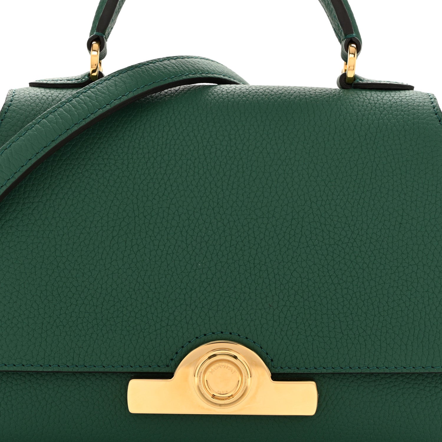 Moynat Taurillon Blush Rejane BB Emerald 7 of 10