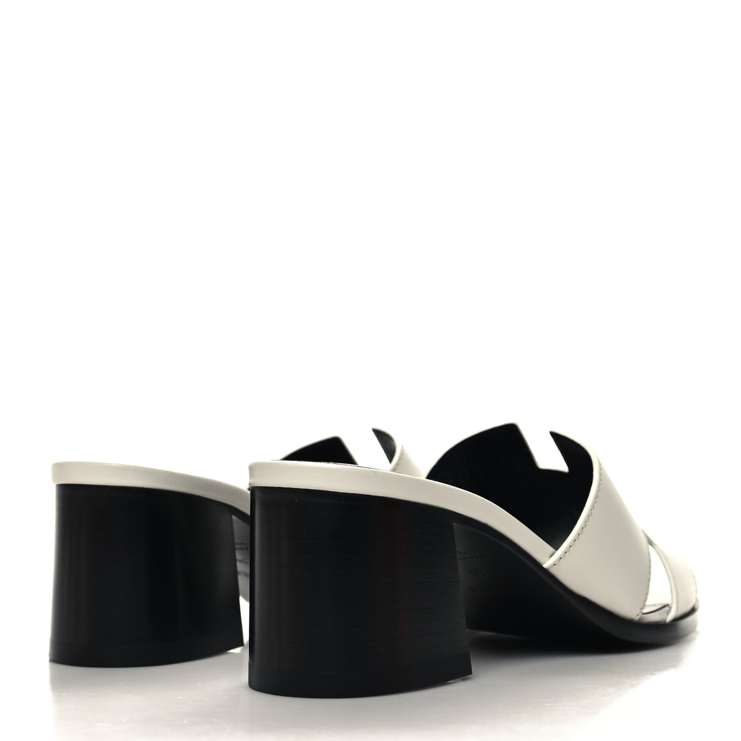 Calfskin Helia Sandals 39 White