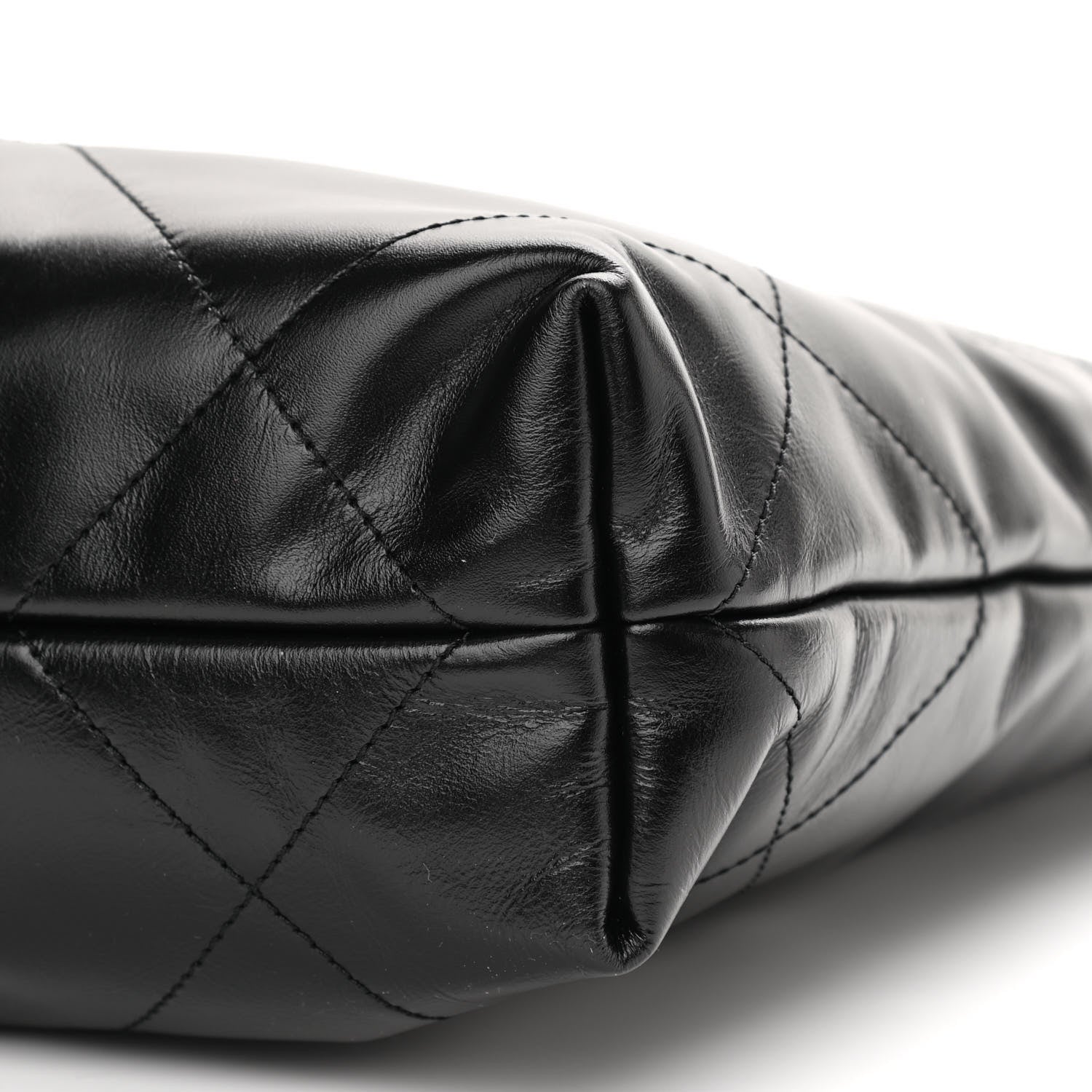 Chanel Calfskin Quilted Small Chanel 22 Black 10 of 11