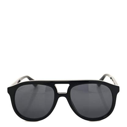 Gucci Acetate Aviator Sunglasses GG1320S Black 2 of 7