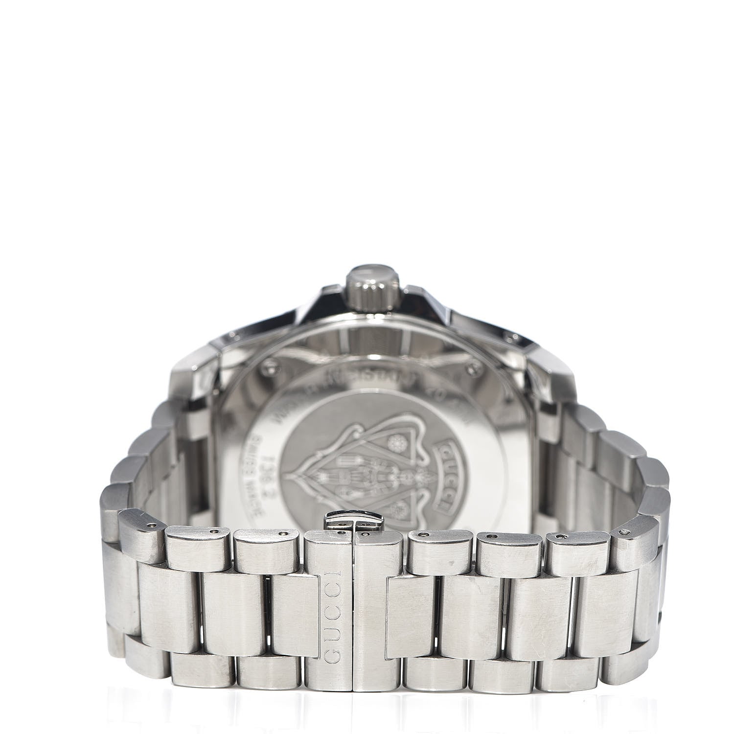 Gucci Stainless Steel 45mm Dive Quartz Watch Blue 4 of 8