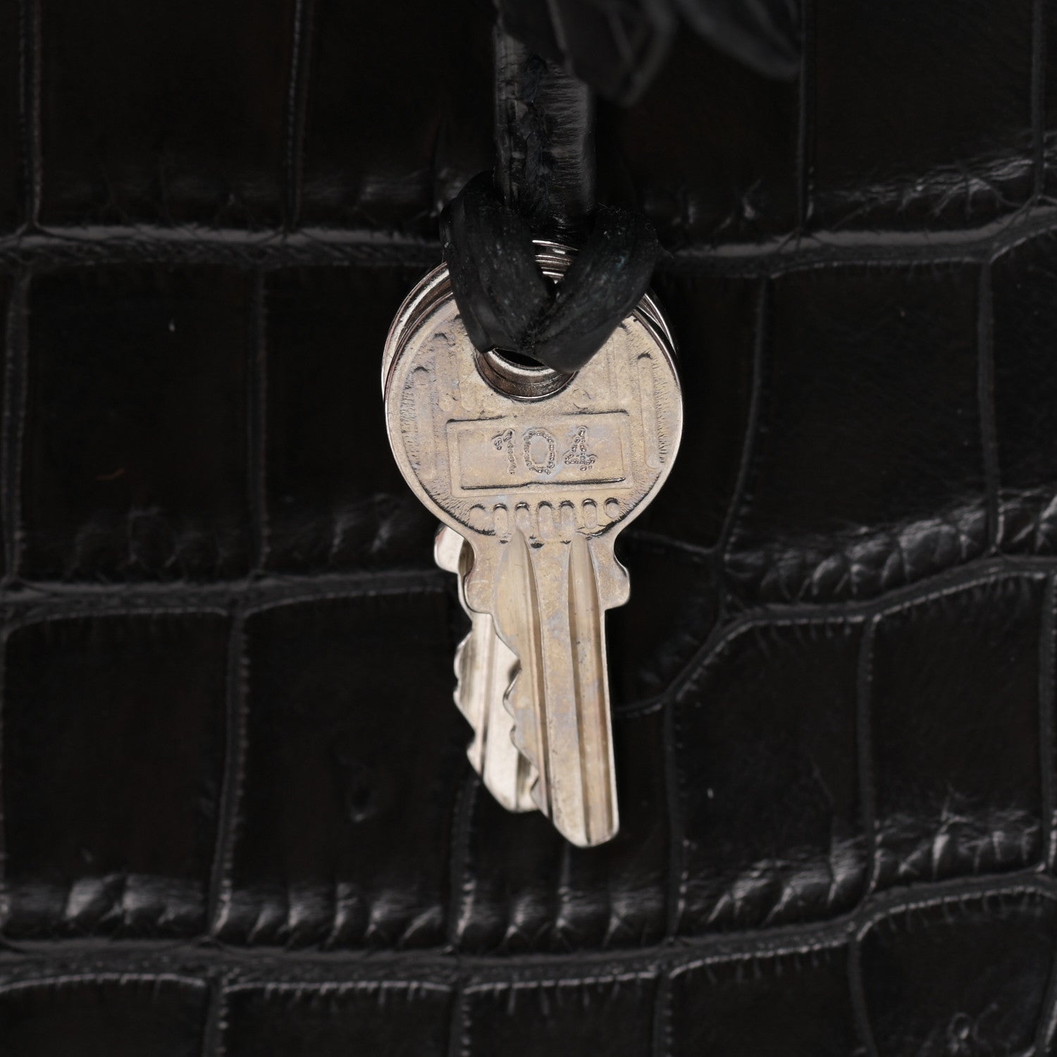 Hermes Matte Niloticus Crocodile Birkin 30 Black 31 of 43