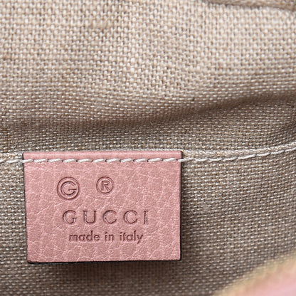 Gucci Monogram Mini Bree Messenger Bag Beige Soft Pink 6 of 10