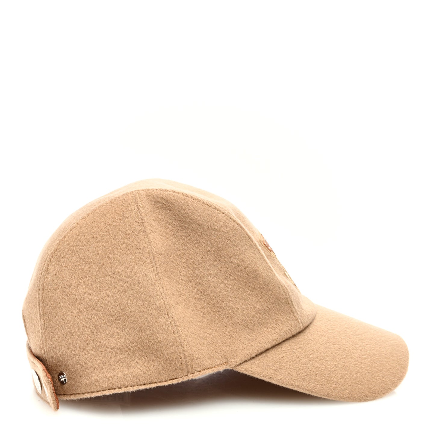Cashmere Canvas Swift Davis H Sellier Cap 58 Beige Camel