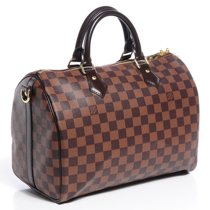 Louis Vuitton Damier Ebene Speedy Bandouliere 30 3 of 7