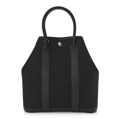 Hermes Military Toile Negonda Garden File 28 Black 3 of 9