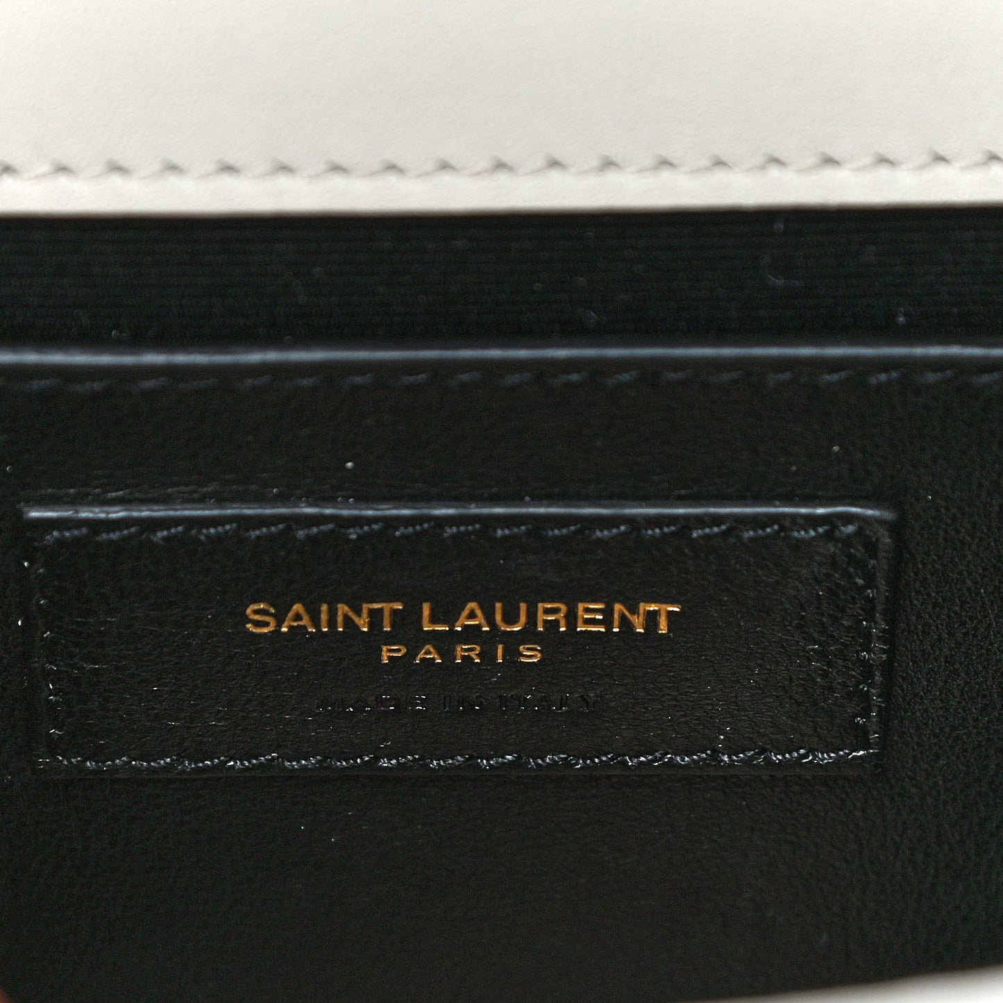 Grain De Poudre Small Classic Monogram Shapes Print Kate Satchel White