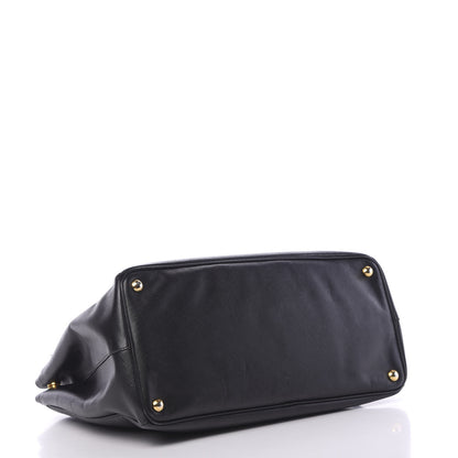 Prada Saffiano Lux Medium Tote Black 3 of 18