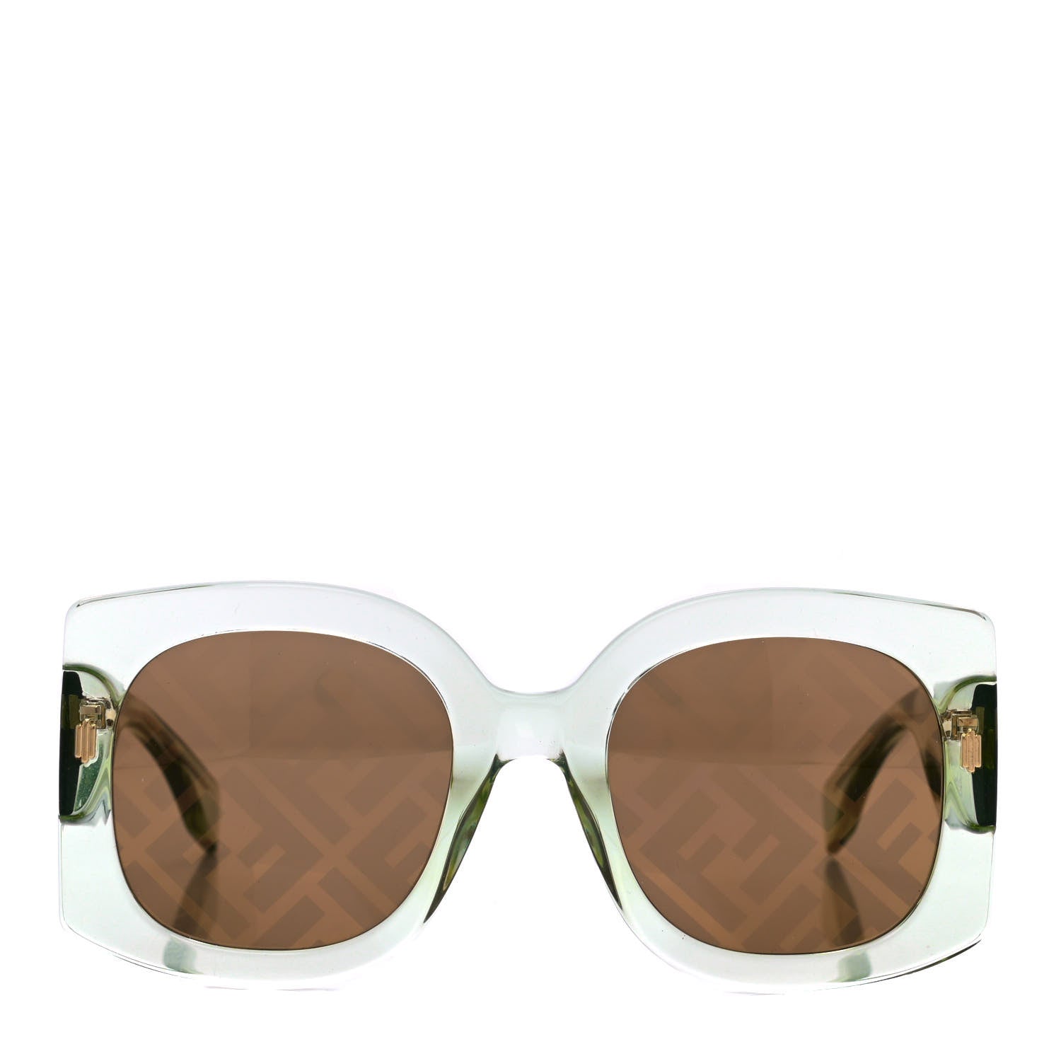Fendi Acetate FF Sunglasses FF 0436/G/S Green 2 of 8