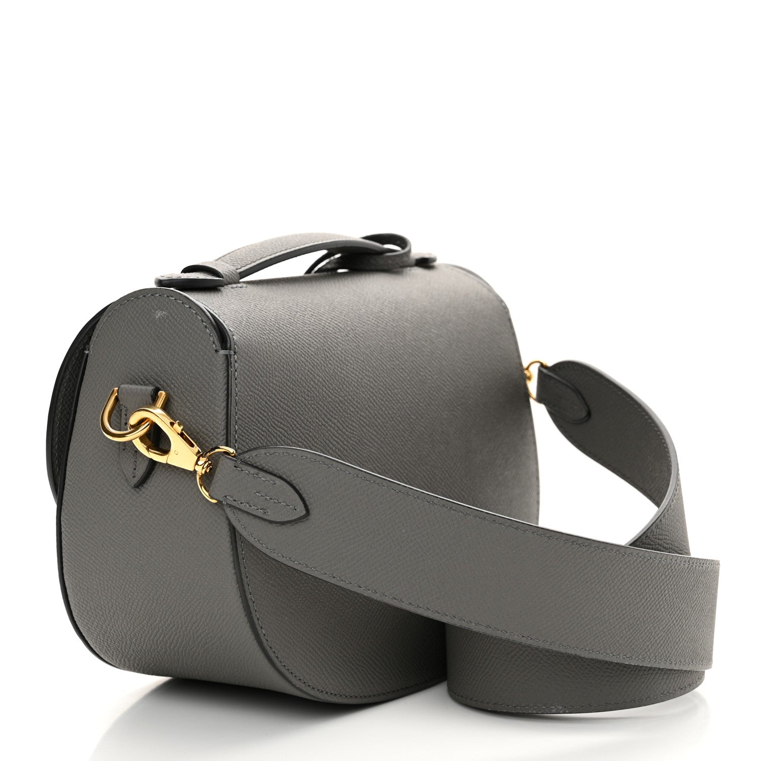 Moynat Carat Calfskin Flori PM Grey 4 of 11
