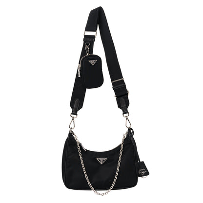 Prada Nylon Re-Edition 2005 Shoulder Bag Black 1 of 8