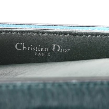 Christian Dior Calf Hair Calfskin Tri-Color Mini Diorever Flap Green 6 of 9