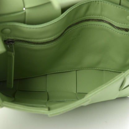 Bottega Veneta Nappa Maxi Intreccio Cassette Bag Pistachio 5 of 9