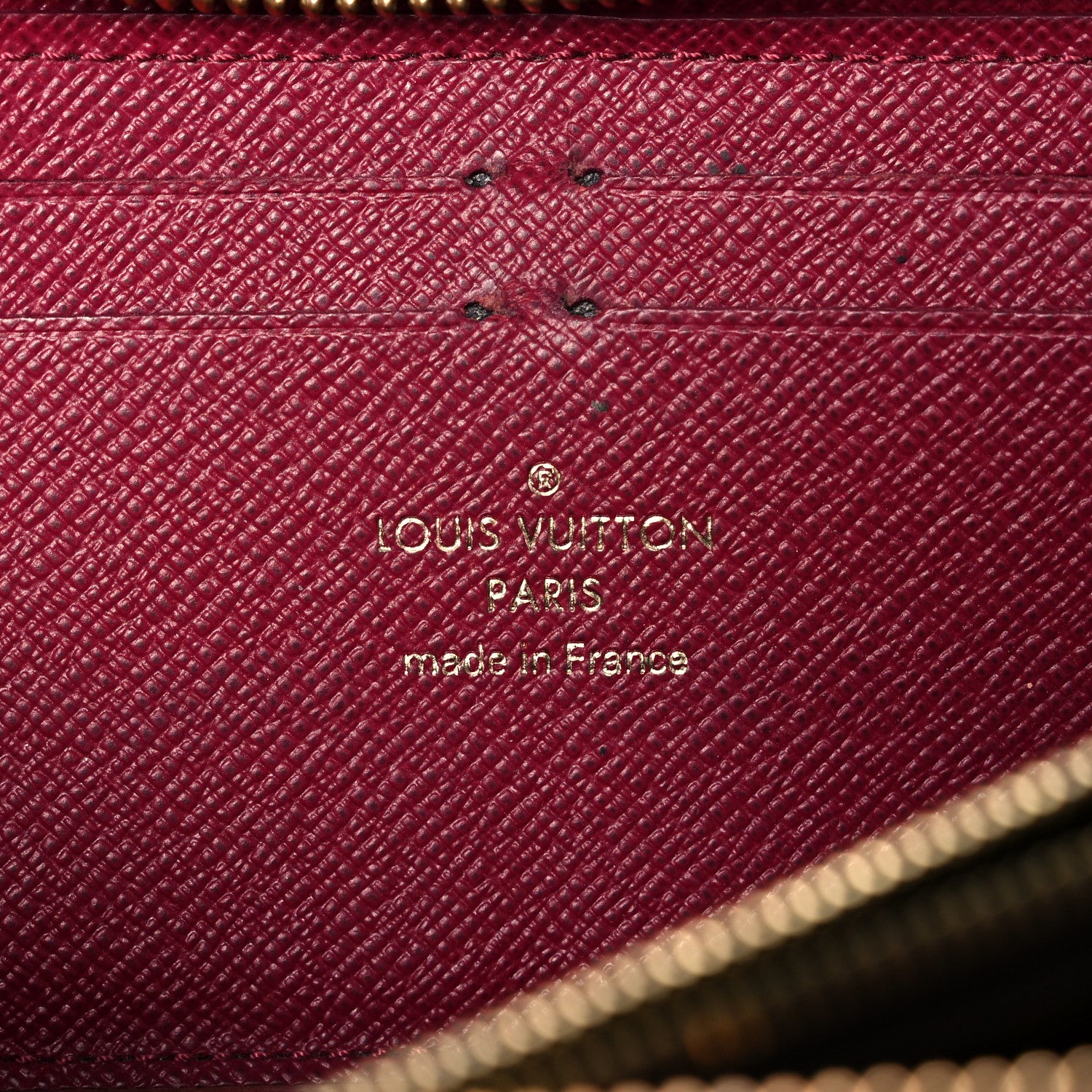 Louis Vuitton Monogram Clemence Wallet Fuchsia 6 of 16