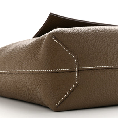 Hermes Taurillon Clemence Cabasellier 31 Etoupe 8 of 9