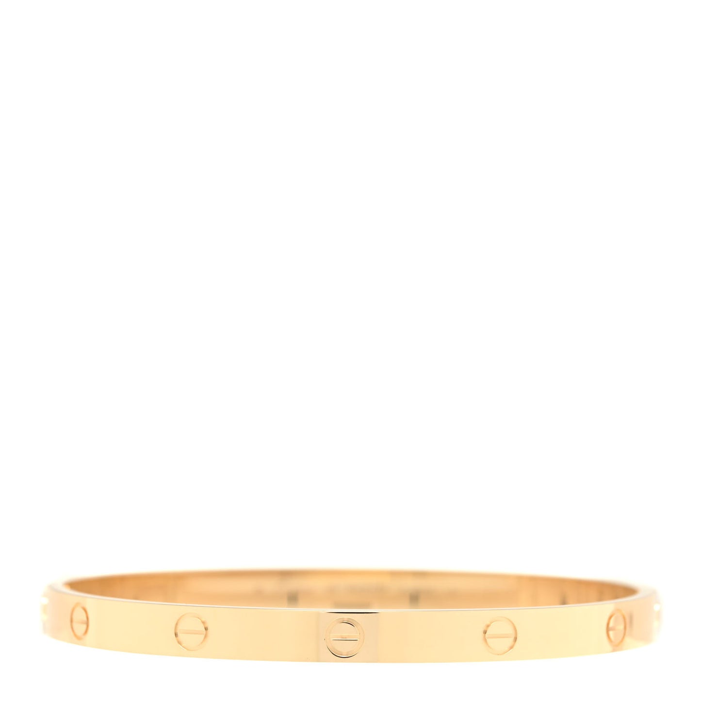 18K Yellow Gold LOVE Bracelet 21