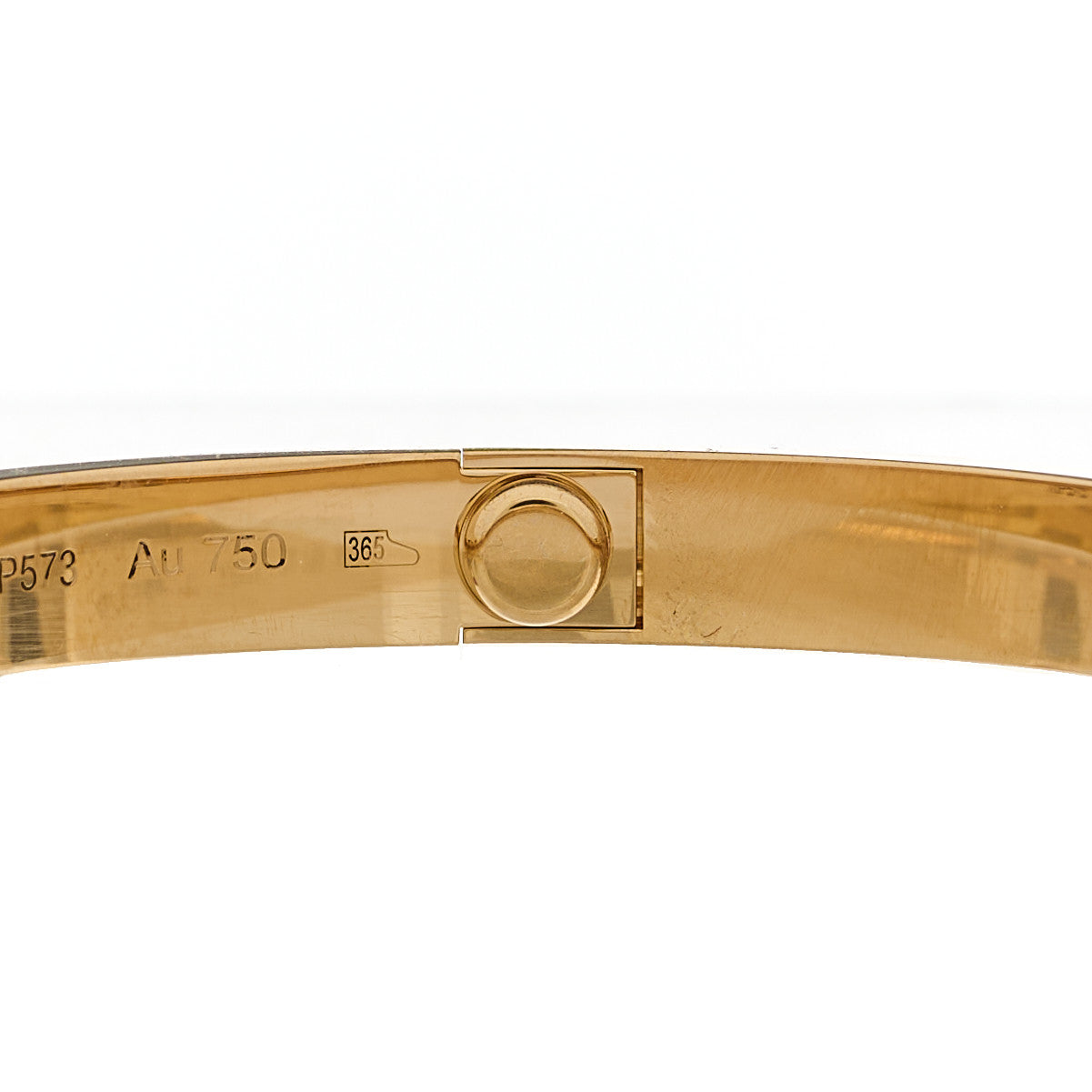 Cartier 18K Yellow Gold LOVE Bracelet 17 4 of 8