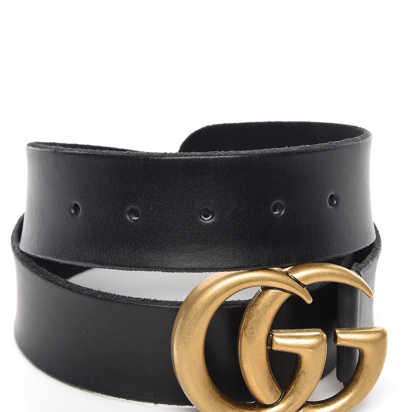 Faded Calfskin Double G 40mm Belt 85 34 Black