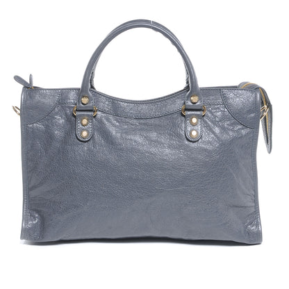 Balenciaga Agneau Giant 12 Gold Hardware City Gris Tarmac 3 of 7