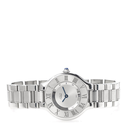 Cartier Stainless Steel 28mm Must De 21 Quartz Watch 3 of 6