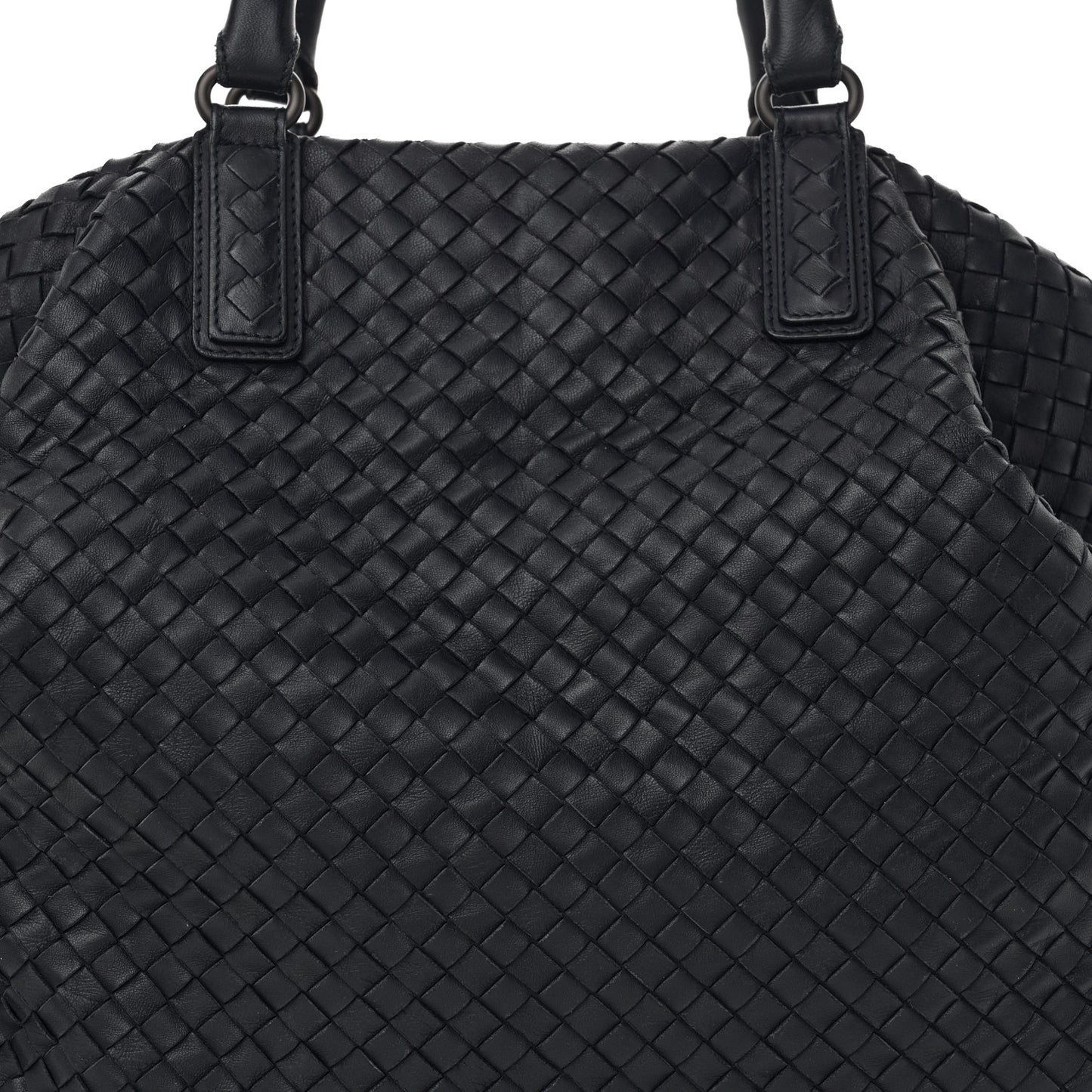Nappa Intrecciato Maxi Convertible Tote Tourmaline