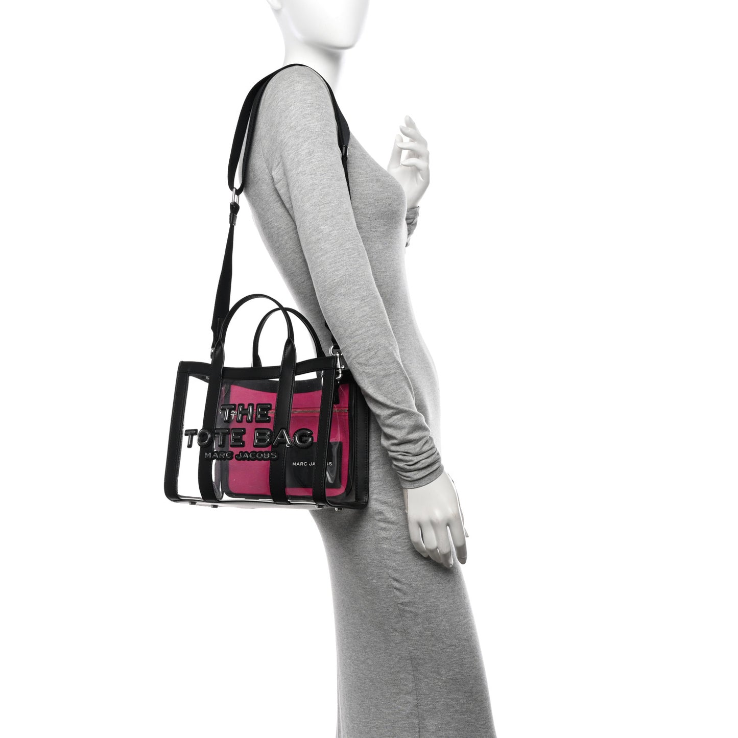 PVC The Small Tote Bag Black