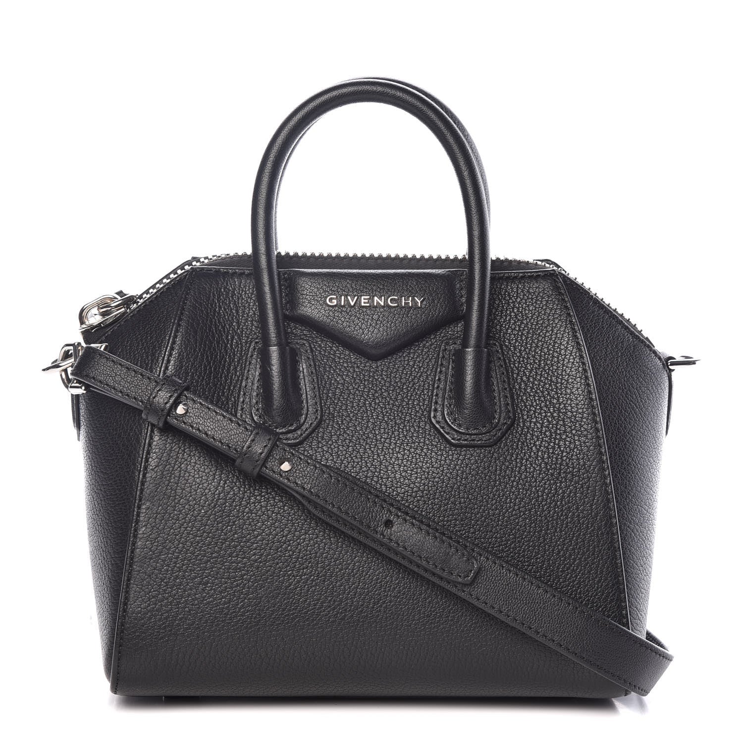 Givenchy Sugar Goatskin Mini Antigona Black 1 of 10