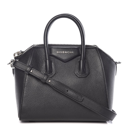 Givenchy Sugar Goatskin Mini Antigona Black 1 of 10