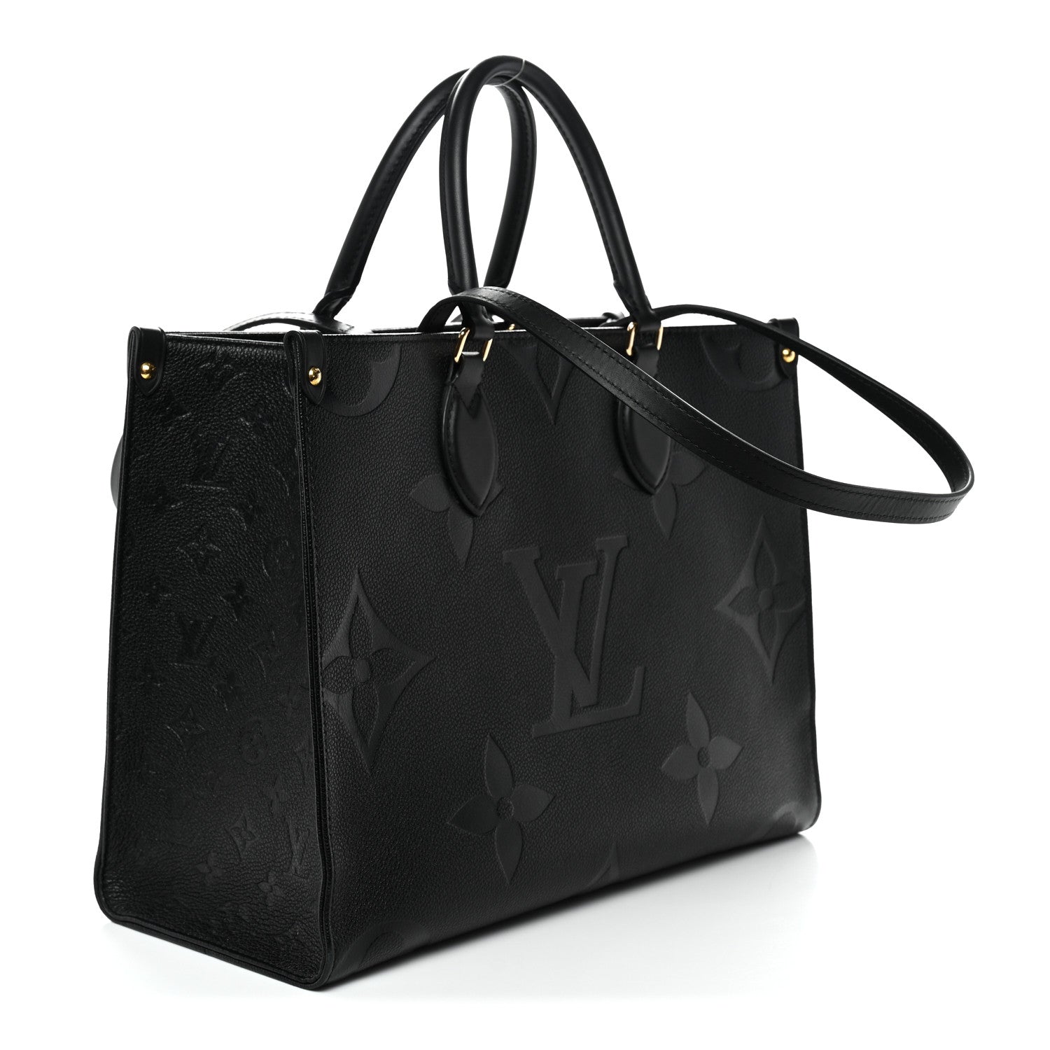 Louis Vuitton OnTheGo PM ブラック Louis Vuitton Empreinte Monogram Giant Onthego PM Black 1862512