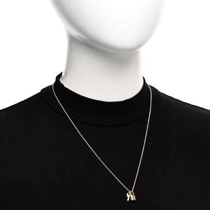 Louis Vuitton 18K Yellow Gold Lockit Key Pendant Necklace 2 of 5