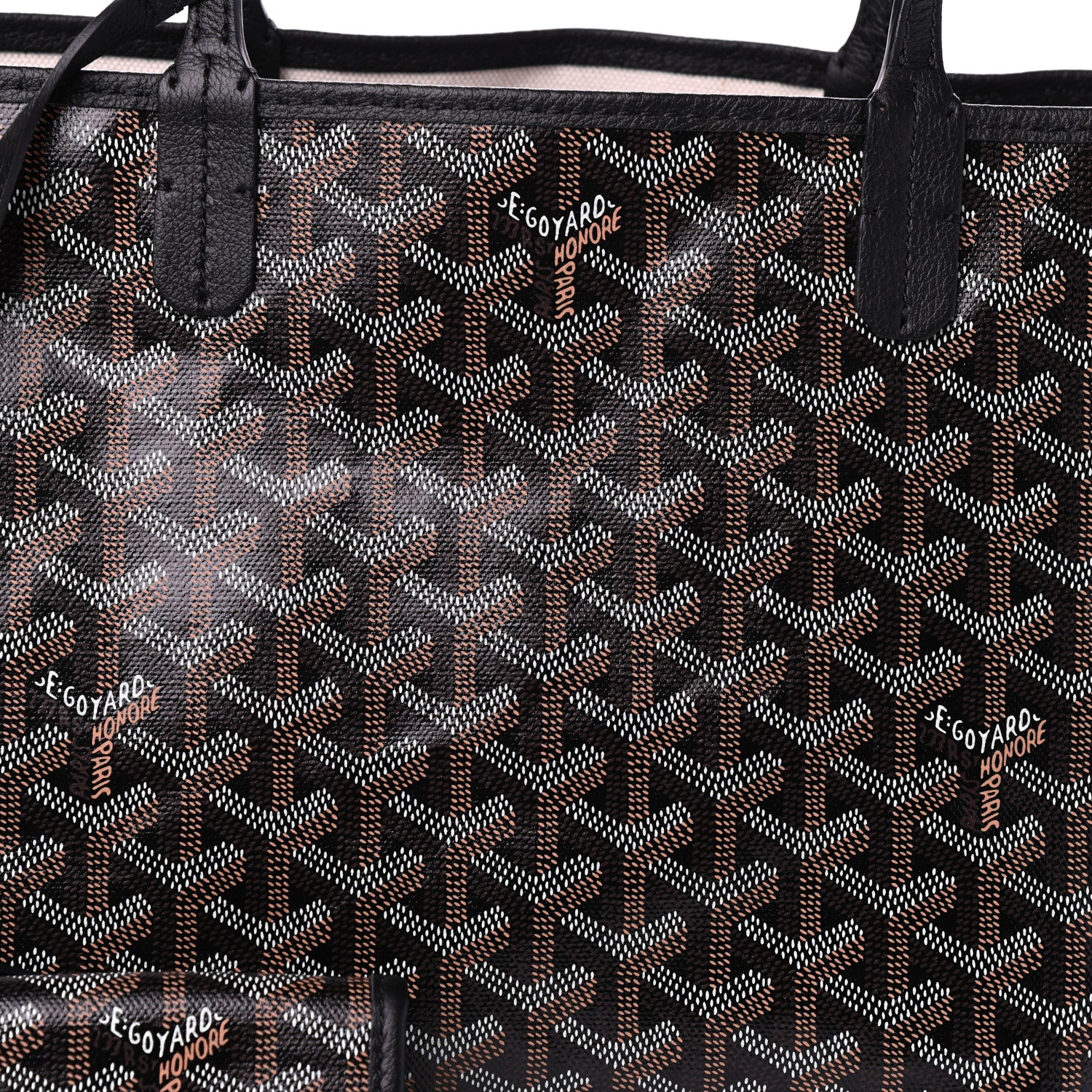 Goyard Goyardine Saint Louis PM Black 7 of 9